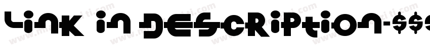 LINK IN DESCRIPTION字体转换